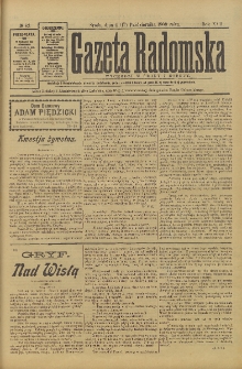 Gazeta Radomska, 1900, R. 17, nr 83