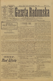 Gazeta Radomska, 1900, R. 17, nr 84