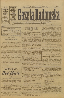 Gazeta Radomska, 1900, R. 17, nr 84