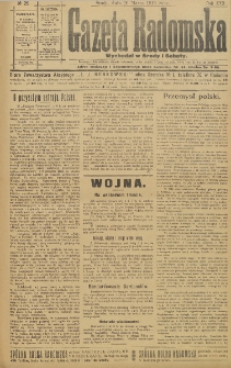 Gazeta Radomska, 1915, R. 30, nr 20