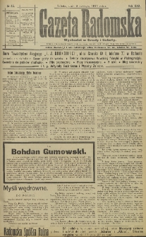 Gazeta Radomska, 1915, R. 30, nr 45