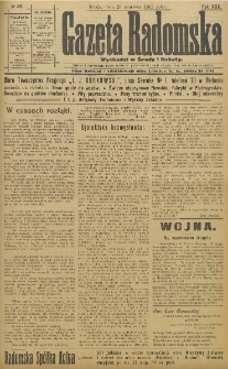 Gazeta Radomska, 1915, R. 30, nr 49