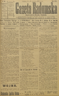 Gazeta Radomska, 1915, R. 30, nr 50