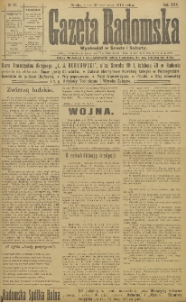 Gazeta Radomska, 1915, R. 30, nr 51