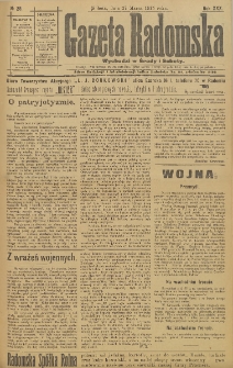 Gazeta Radomska, 1915, R. 30, nr 25