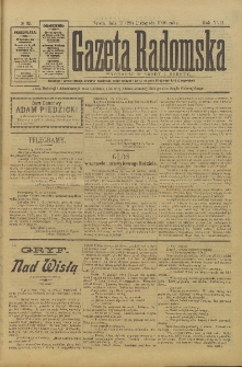 Gazeta Radomska, 1900, R. 17, nr 95