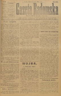 Gazeta Radomska, 1915, R. 30, nr 59