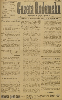 Gazeta Radomska, 1915, R. 30, nr 54