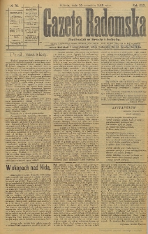 Gazeta Radomska, 1915, R. 30, nr 76