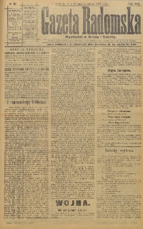 Gazeta Radomska, 1915, R. 30, nr 82