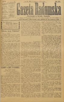 Gazeta Radomska, 1915, R. 30, nr 69