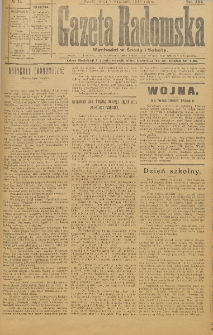 Gazeta Radomska, 1915, R. 30, nr 71