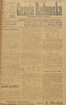 Gazeta Radomska, 1915, R. 30, nr 87