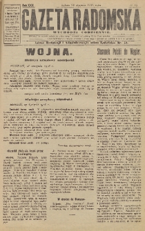 Gazeta Radomska, 1916, R. 31, nr 18