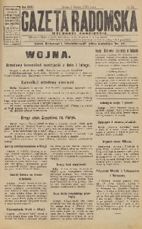 Gazeta Radomska, 1916, R. 31, nr 21