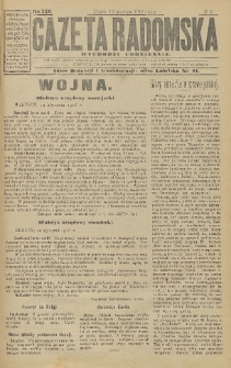 Gazeta Radomska, 1916, R. 31, nr 5