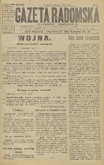 Gazeta Radomska, 1916, R. 31, nr 9