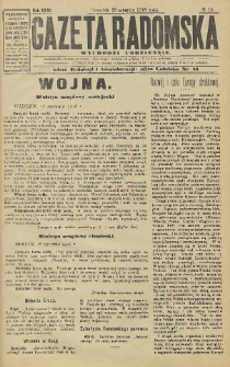 Gazeta Radomska, 1916, R. 31, nr 10