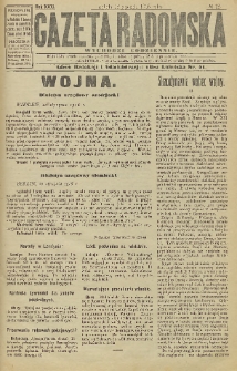 Gazeta Radomska, 1916, R. 31, nr 12