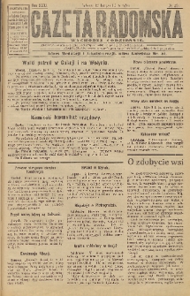Gazeta Radomska, 1916, R. 31, nr 29