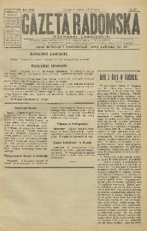 Gazeta Radomska, 1916, R. 31, nr 47