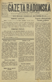 Gazeta Radomska, 1916, R. 31, nr 89