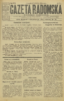 Gazeta Radomska, 1916, R. 31, nr 90
