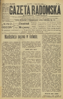 Gazeta Radomska, 1916, R. 31, nr 96