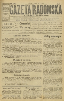 Gazeta Radomska, 1916, R. 31, nr 97
