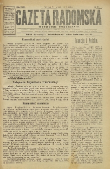 Gazeta Radomska, 1916, R. 31, nr 61