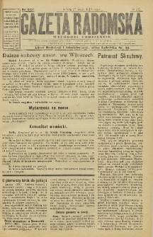 Gazeta Radomska, 1916, R. 31, nr 115