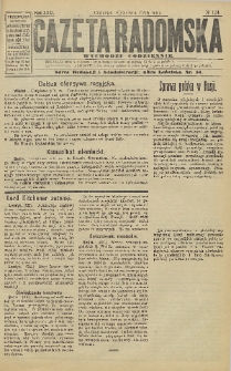 Gazeta Radomska, 1916, R. 31, nr 124