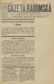 Gazeta Radomska, 1916, R. 31, nr 127