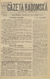 Gazeta Radomska, 1916, R. 31, nr 128