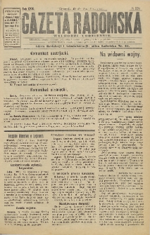Gazeta Radomska, 1916, R. 31, nr 129