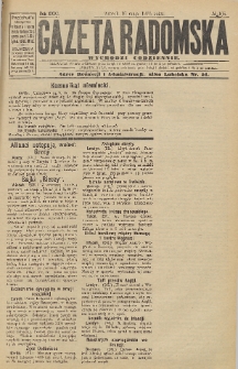 Gazeta Radomska, 1916, R. 31, nr 105