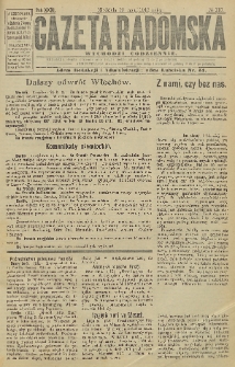 Gazeta Radomska, 1916, R. 31, nr 110