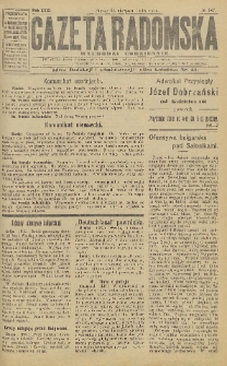 Gazeta Radomska, 1916, R. 31, nr 187