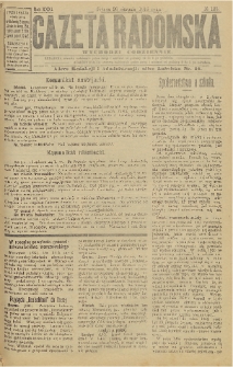 Gazeta Radomska, 1916, R. 31, nr 188
