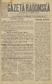 Gazeta Radomska, 1916, R. 31, nr 71