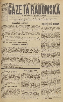 Gazeta Radomska, 1916, R. 31, nr 192