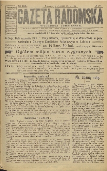 Gazeta Radomska, 1916, R. 31, nr 195