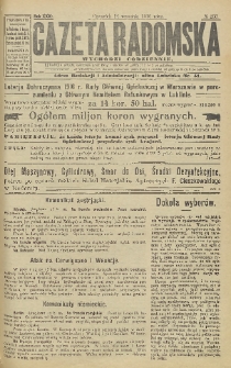 Gazeta Radomska, 1916, R. 31, nr 203