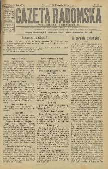 Gazeta Radomska, 1916, R. 31, nr 86