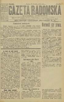 Gazeta Radomska, 1916, R. 31, nr 210