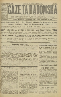 Gazeta Radomska, 1916, R. 31, nr 212