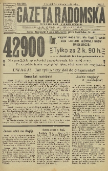 Gazeta Radomska, 1916, R. 31, nr 215
