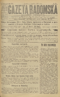 Gazeta Radomska, 1916, R. 31, nr 198