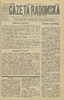 Gazeta Radomska, 1916, R. 31, nr 158