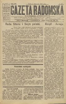 Gazeta Radomska, 1916, R. 31, nr 255